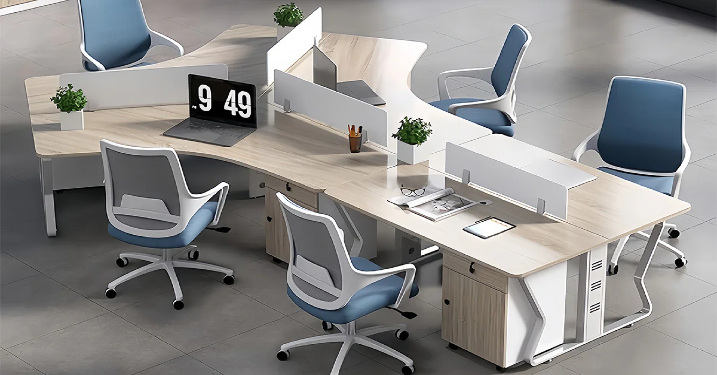 変形デスクのレイアウト設計:効率的で快適な作業空間を創造する