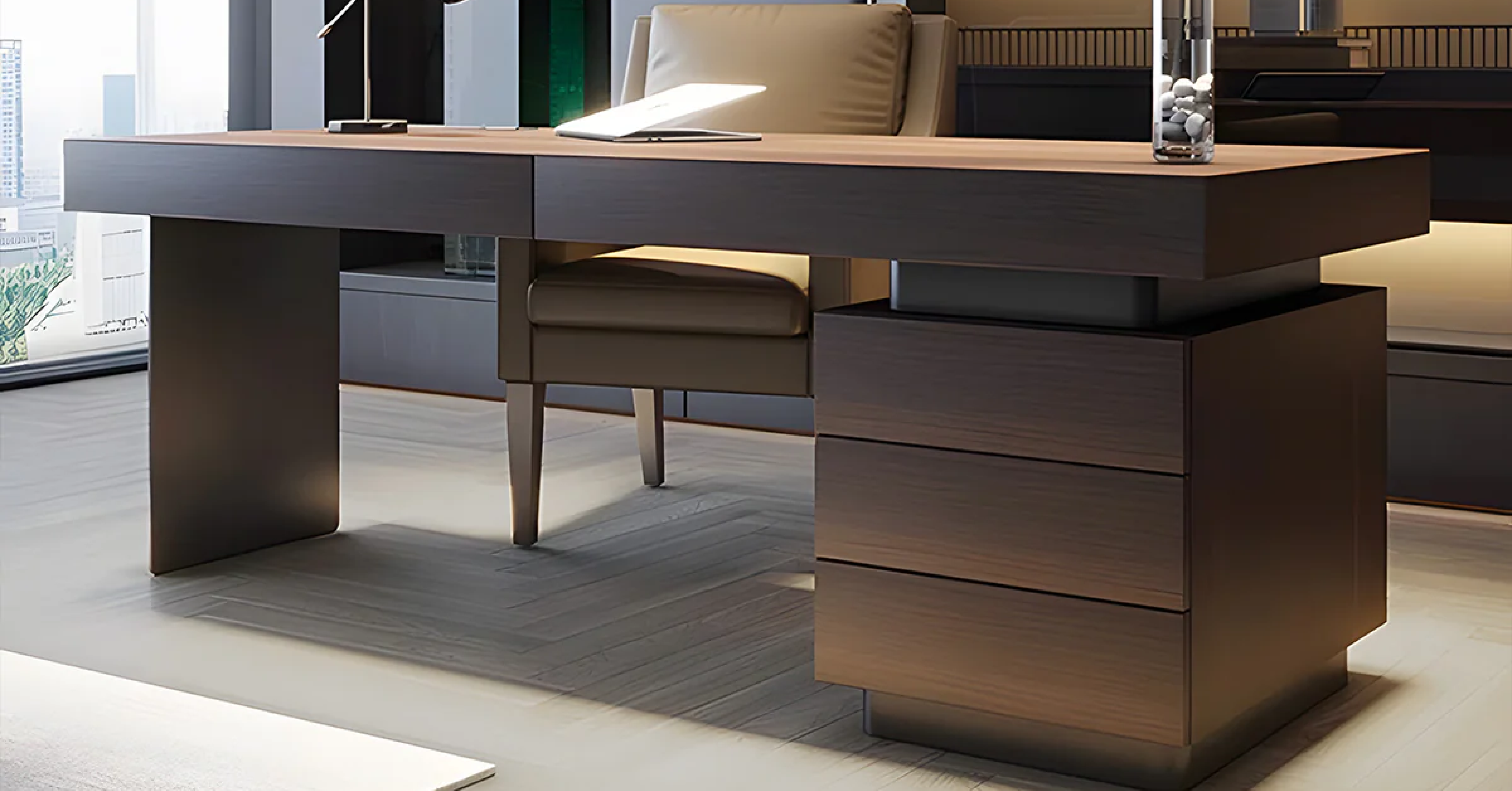 成功の象徴!エグゼクティブデスクの選び方と魅力