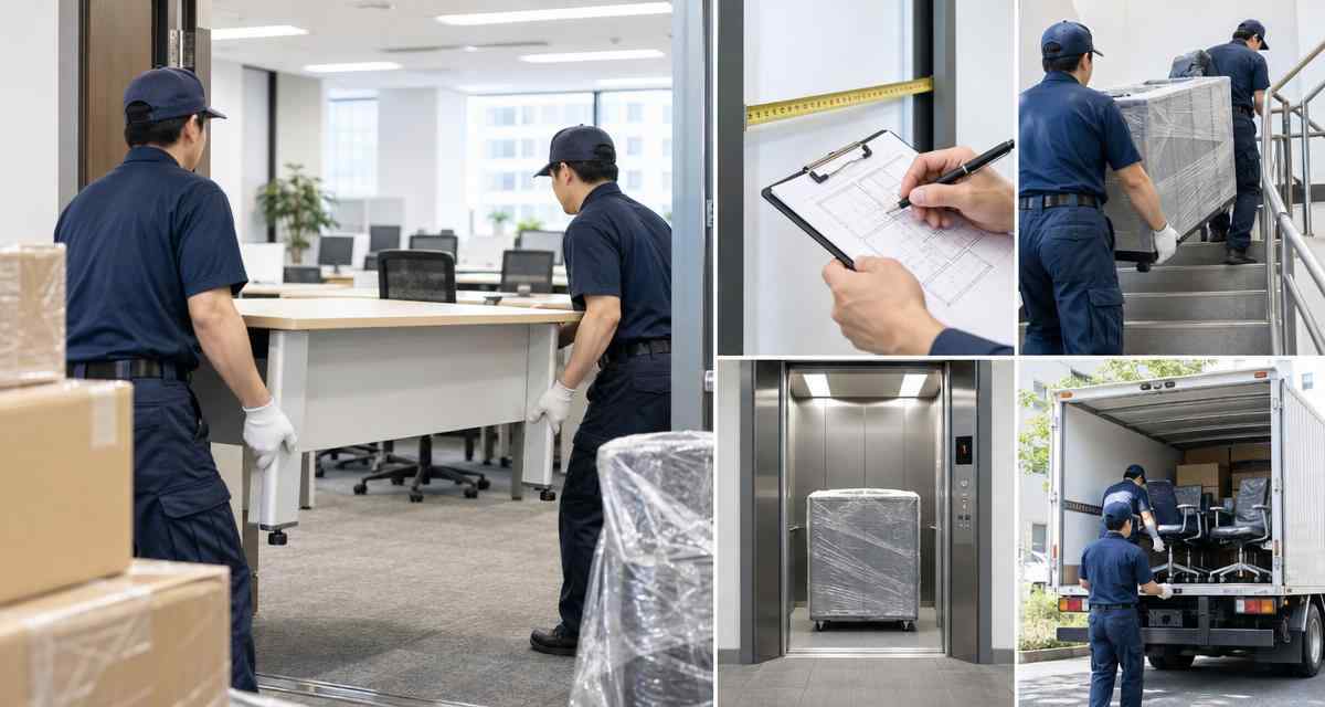 【最新】オフィス家具の搬入を成功させる確認手順と現場の実践ポイント