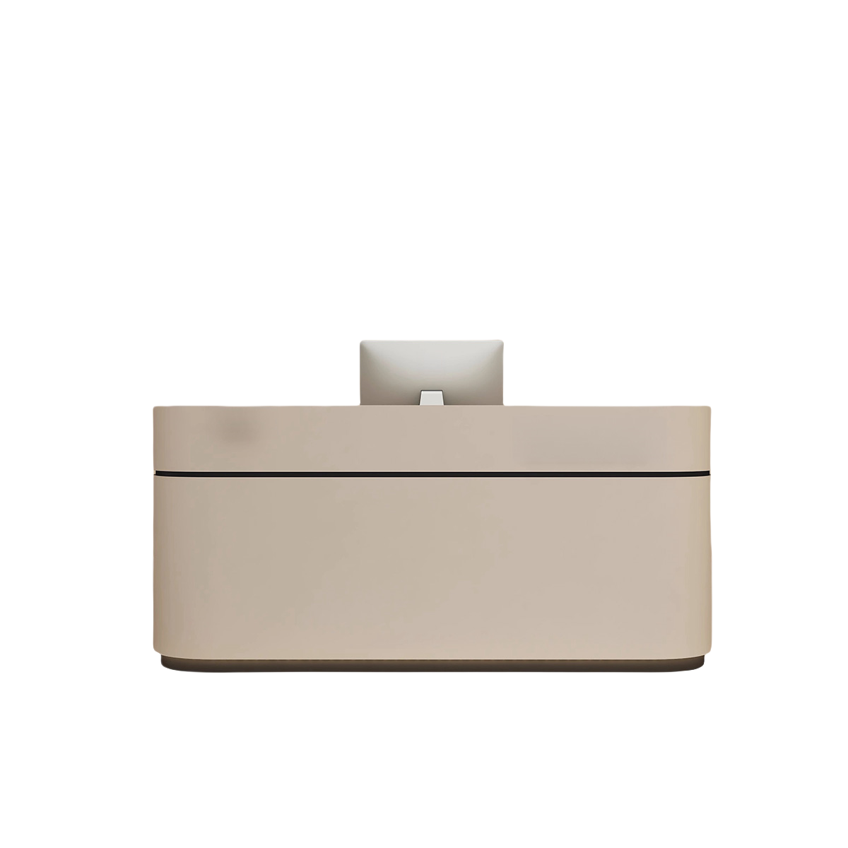 受付台 レジカウンター 大型 サロン 引き出し 焼付塗装 大容量収納 おしゃれ ベージュ カスタマイズ可能 JDQT-BODS-N021