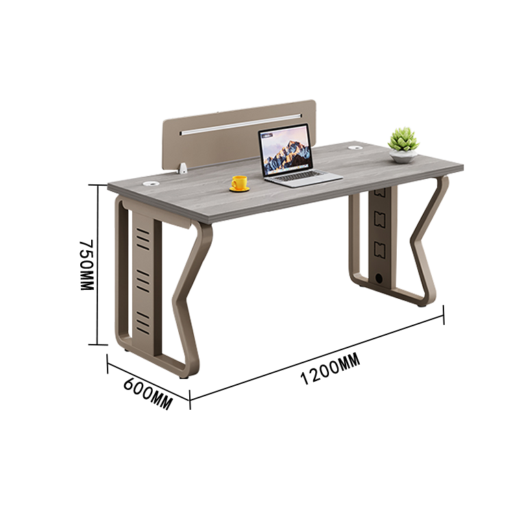 オフィスデスク 役員デスク ワークデスク ワゴン トップパネル 炭素鋼フレーム ダイヤル錠 シンプル カスタマイズ可能 YGZ-N011