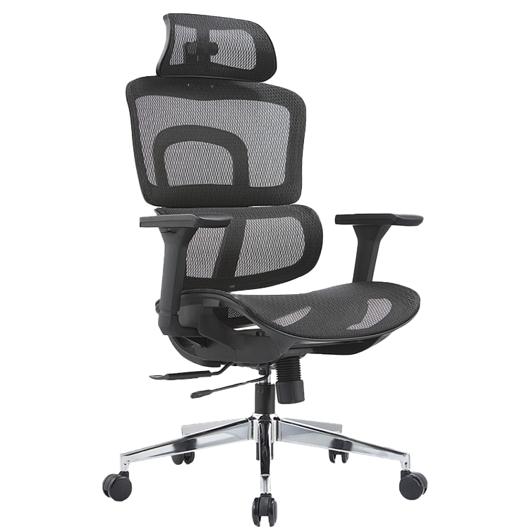 パソコンチェア キャスター ランバーサポート メッシュ 回転可能 人間工学 シンプル ブラック グレー カスタマイズ可能 LBY-N006