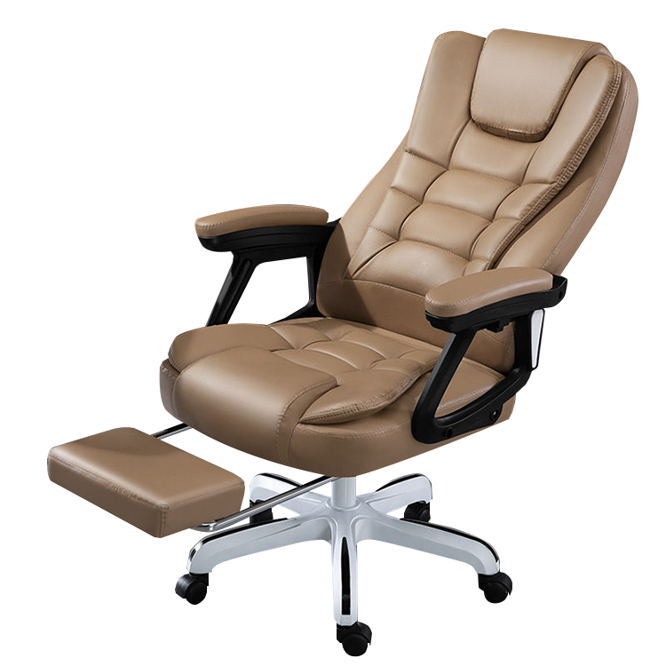 エグゼクティブチェア オフィスチェア レザーチェア 人間工学 キャスター フットレスト 高級感 ブラック カスタマイズ可能 LBY-N003