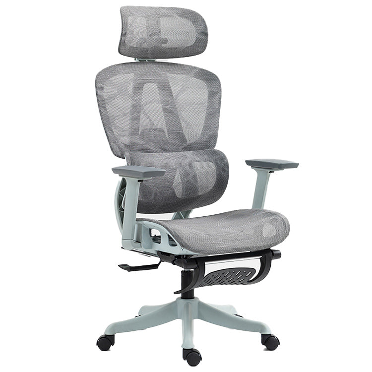 オフィスチェア ワークチェア パソコンチェア 人間工学 リクライニング 360°回転 メッシュ ブラック カスタマイズ可能 BGY-N003