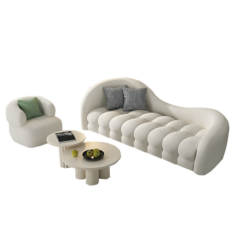 ロータイプ ソファー リビングソファー 応接セット 1人掛け 3人掛け 美容院 かわいい ベージュ カスタマイズ可能 JDSF-N019