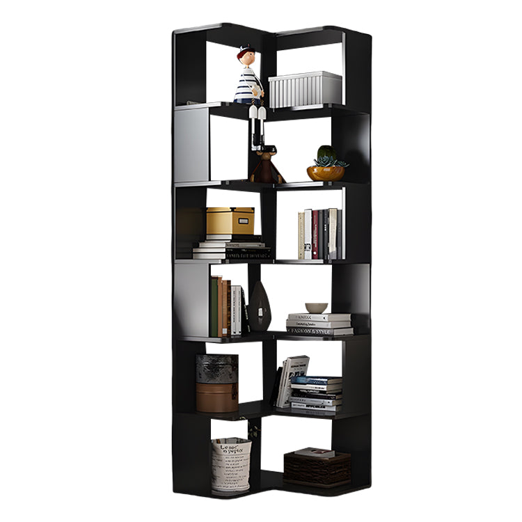 収納ラック コーナーシェルフ オープンラック L型 ブックラック 大容量 コーナー棚 室内 角置き ホワイト JYCWG-N022