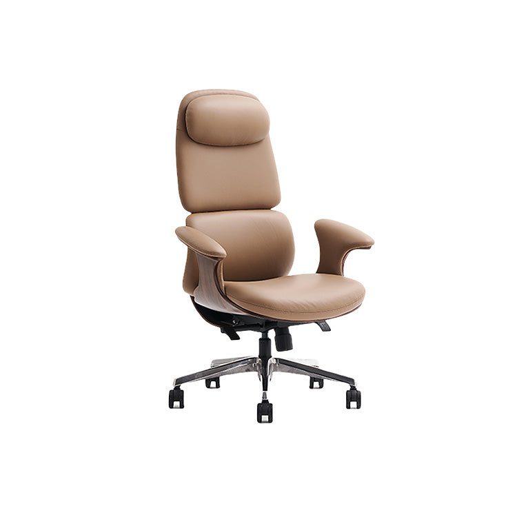 ワーキングチェア エグゼクティブチェア 椅子 昇降機能 キャスター 回転機能 高級感 モダン グレー カスタマイズ可能 LBY-N022