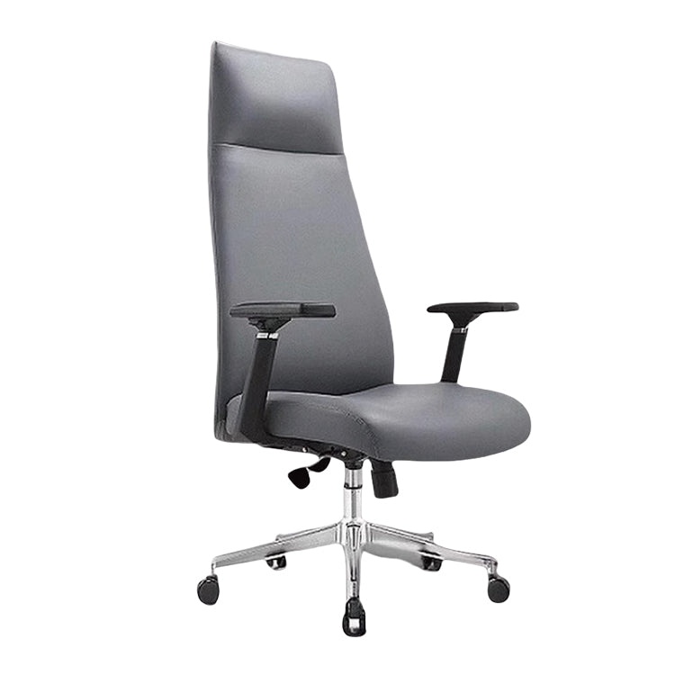 オフィスチェア 事務椅子 エグゼクティブチェア ハイバック 回転可能 ロッキング 高品質 洗練 ブラック カスタマイズ可能 LBY-N035