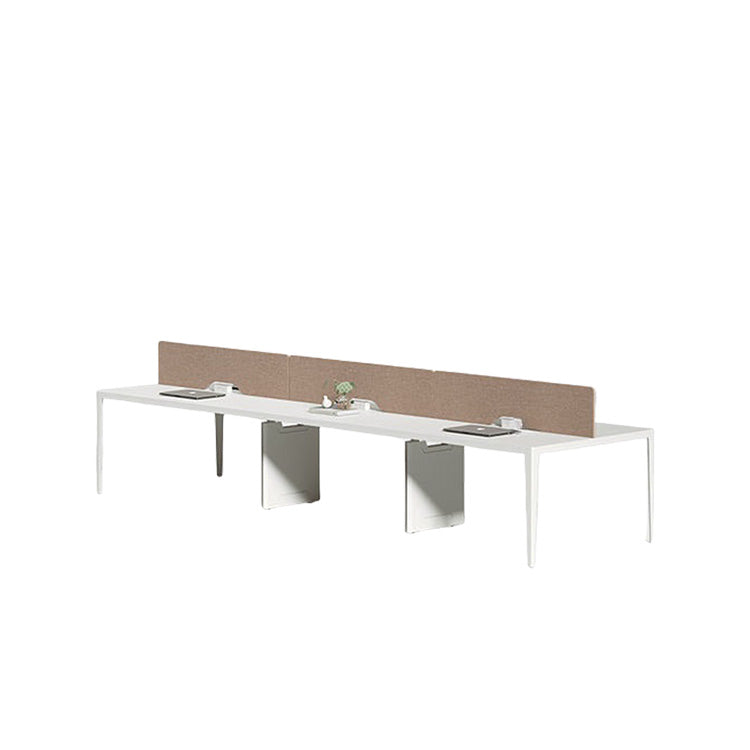 オフィスデスク 作業デスク 社員用デスク パソコンデスク 仕事用 作業用 事務用 丈夫なフレーム 多目的なコンセント YGZ-N064