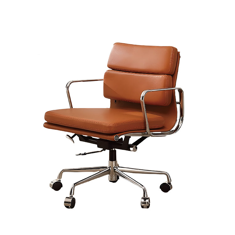 デスクチェア ワーキングチェア オフィスチェア ワークチェア 昇降 ロッキング機能 キャスター付き 高級感 上質 ブラウン BGY-N058