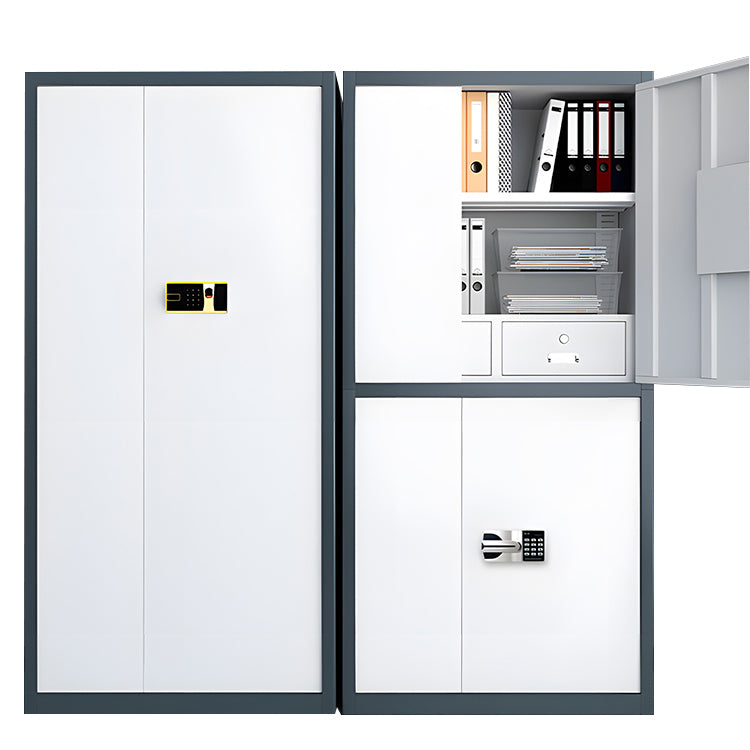 スチール製キャビネット 金庫 ロッカー 暗証番号式鍵 大容量収納 警報システム 可動板棚 安全 カスタマイズ可能 BGCWG-N024