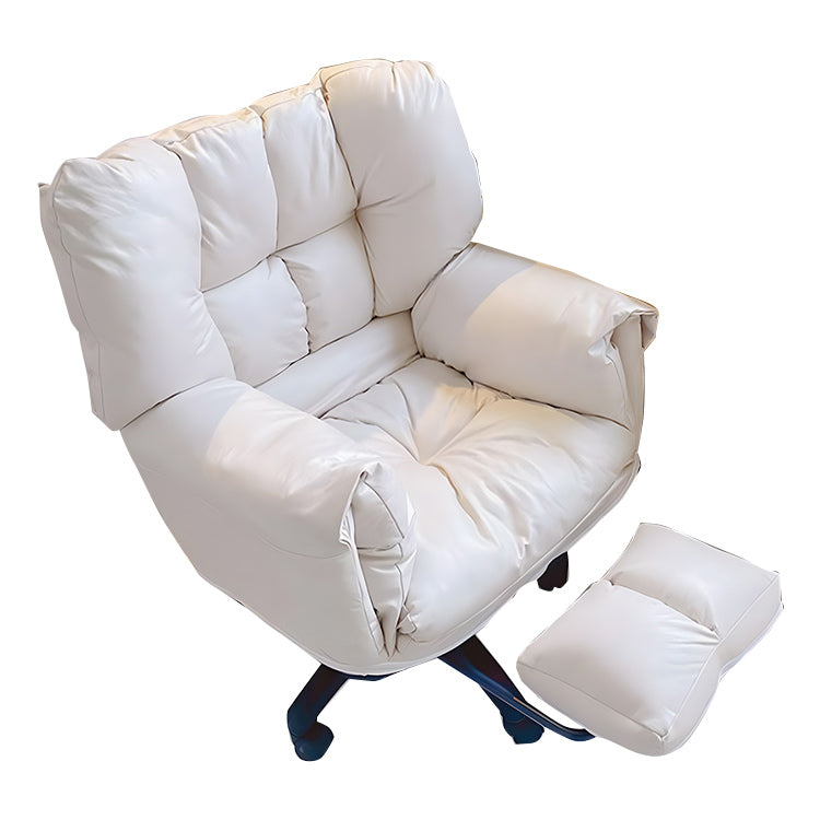 デスクチェア パソコンチェア 在宅用 人間工学 シリコンフィル リクライニング機能 回転可能 フットレスト 肉厚 ピンク LBY-N005