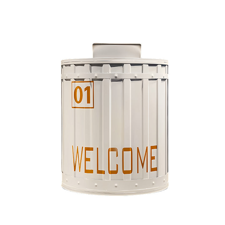 受付カウンター 円弧型受付カウンター 半円型 バー 店舗用 鍵ロック 大容量収納 工業風 ホワイト カスタマイズ可能 JDQT-N053