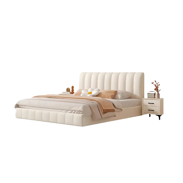 ベッド 木製のベッド すのこベッド セミダブルベッド 寝具 パイン材 人間工学 安定性 丈夫 快適 ベージュ BED-N007