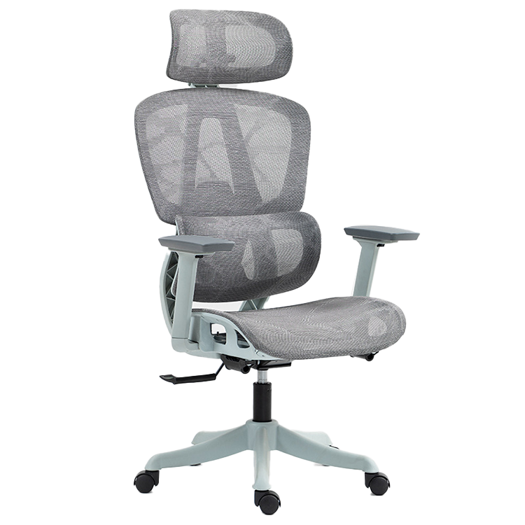 オフィスチェア ワークチェア パソコンチェア 人間工学 リクライニング 360°回転 メッシュ ブラック カスタマイズ可能 BGY-N003