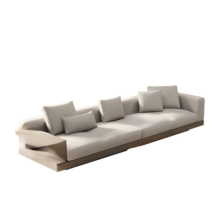 高級ソファ リビングソファ アームソファ ロビーソファ 人間工学 安定感 柔らか 快適 上質 ベージュ カスタマイズ可能 JYSF-N015