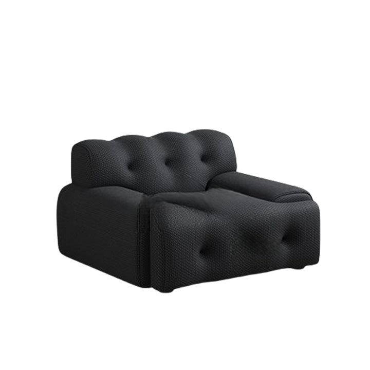 高級ソファ ソファ リビングソファ ロータイプ 1人掛け 弾力性 柔らかい シンプル 快適 ブラック カスタマイズ可能 JYSF-N010