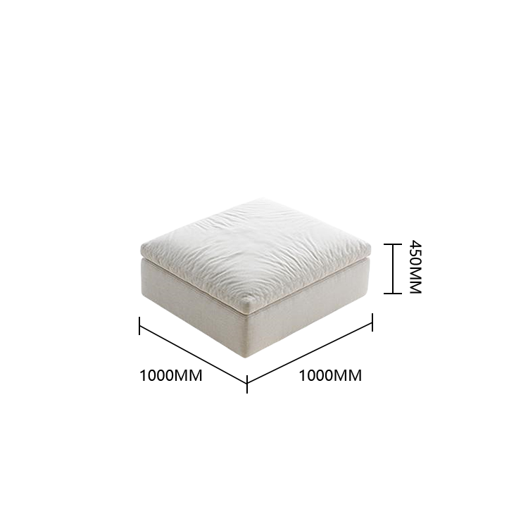 リビングソファ ロータイプ 在宅用 2人掛け 3人掛け 取り外す 人間工学 柔らかい 快適 ホワイト カスタマイズ可能 JYSF-N007