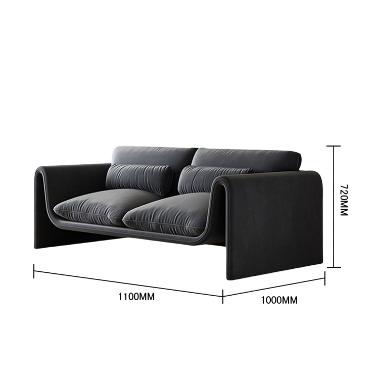 ソファ リビングソファ アームソファ 1人掛け 3人掛け ボア生地 人間工学 シンプル ホワイト カスタマイズ可能 JYSF-N009