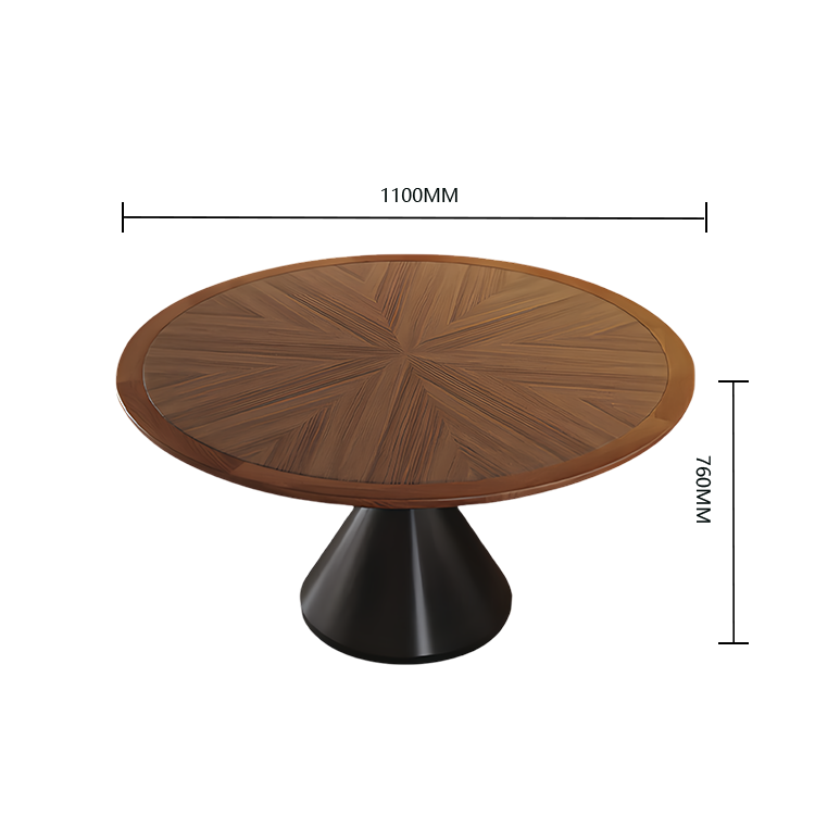 ダイニングテーブル 円卓 食卓 テーブル 木製 食事用 コンパクト キッチン お手入れ簡単 おしゃれ グレー カスタマイズ可能 CZ-N009