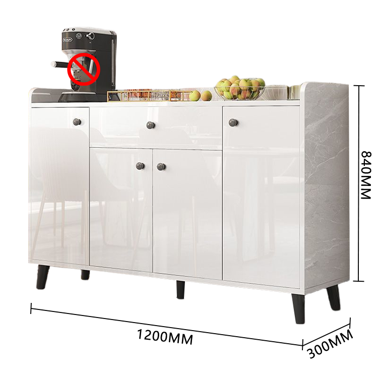 収納キャビネット リビング収納 壁面収納 キャビネット 玄関用 ロビー 引き出し 扉付き収納 丸型取っ手 丈夫な脚 転び止めバー付き 分類収納 コンパクト 耐久性 シンプル 高級感 アイボリー カスタマイズ可能 JYCWG-N002