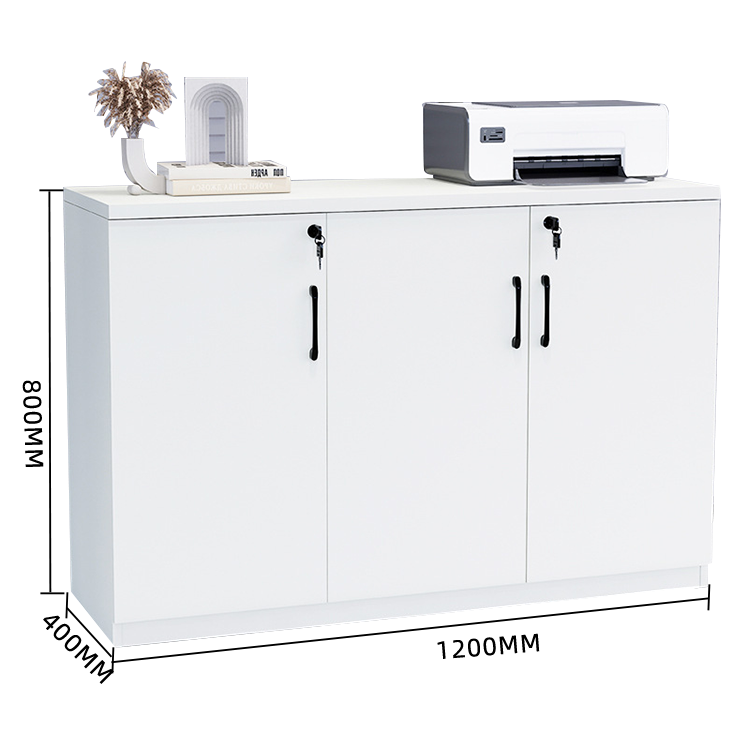 リビングキャビネット オフィスキャビネット 小物収納 扉付き収納 引き出し 大容量収納 ホワイト カスタマイズ可能 BGCWG-N016