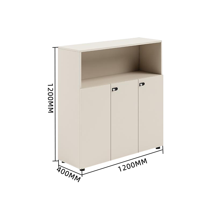 収納キャビネット リビングキャビネット キャビネット ダイヤル錠 大容量収納 シンプル ベージュ カスタマイズ可能 BGCWG-N019