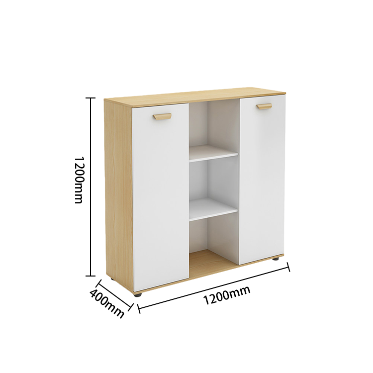 役員用家具 木製キャビネット ファイル収納 書類棚 オフィスキャビネット 大容量収納 ウォールナット カスタマイズ可能 BGCWG-N069