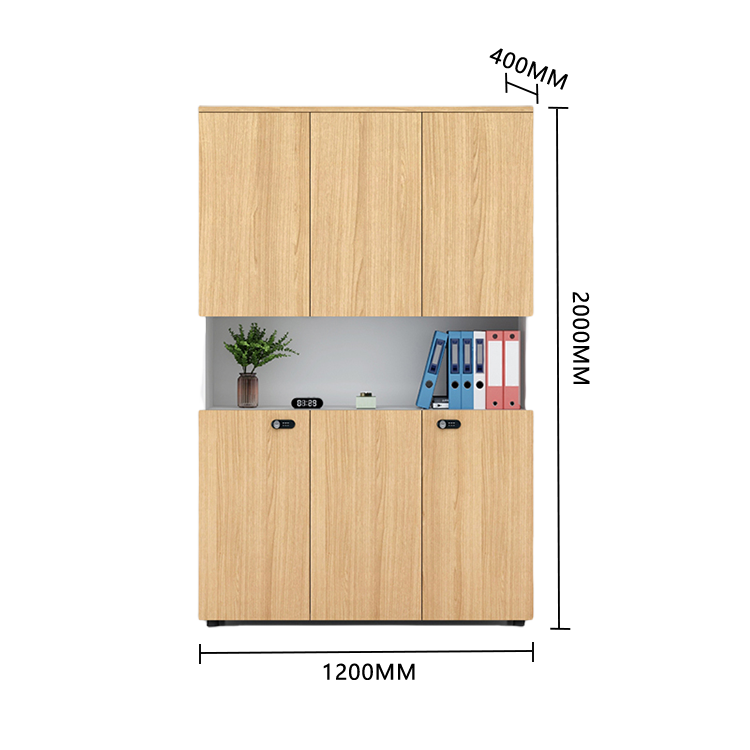 収納キャビネット オフィスキャビネット 収納棚 ダイヤル錠 扉付き 大容量収納 おしゃれ ナチュラル カスタマイズ可能 BGCWG-N042