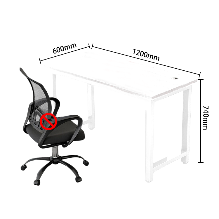 オフィスデスク ワークデスク 自由組み合わせデスク 仕切りパネル 配線穴 スチールフレーム シンプル カスタマイズ可能 YGZ-N024