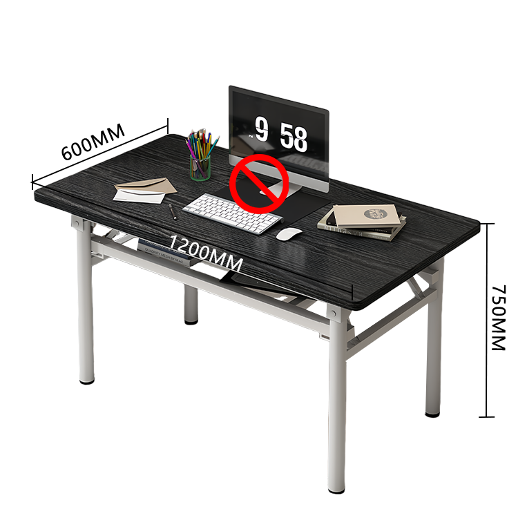 パソコンデスク デスク 学習デスク 研修用デスク 子供用 作業用 折りたたみ アジャスター 使い勝手 簡素 ホワイト XXZ-N001