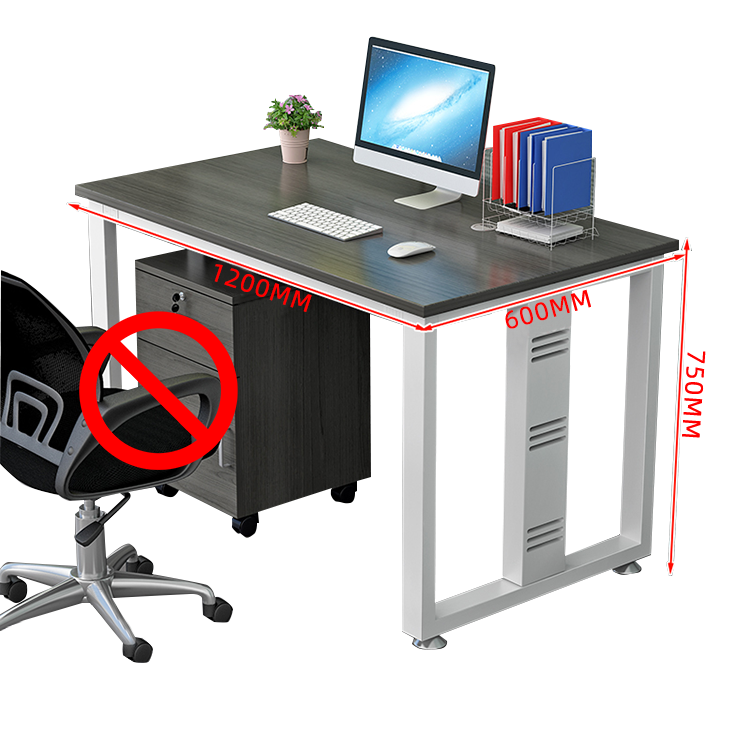 オフィスデスク デスク ワークデスク 自由組み合わせデスク 配線穴付き 錠付き 快適なチェア 厚手の天板 炭素鋼フレーム アジャスター 優れた機能性 厚手 シンプル 快適 カスタマイズ可能 YGZ-N023