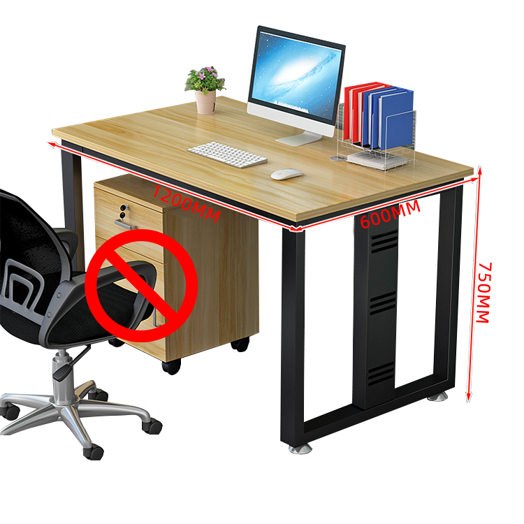 オフィスデスク デスク ワークデスク 自由組み合わせデスク 配線穴付き 錠付き 快適なチェア 厚手の天板 炭素鋼フレーム アジャスター 優れた機能性 厚手 シンプル 快適 カスタマイズ可能 YGZ-N023