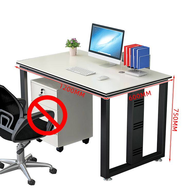 オフィスデスク デスク ワークデスク 自由組み合わせデスク 配線穴付き 錠付き 快適なチェア 厚手の天板 炭素鋼フレーム アジャスター 優れた機能性 厚手 シンプル 快適 カスタマイズ可能 YGZ-N023