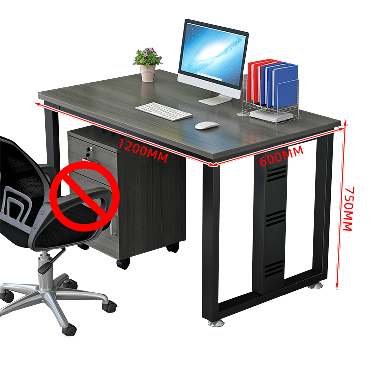 オフィスデスク デスク ワークデスク 自由組み合わせデスク 配線穴付き 錠付き 快適なチェア 厚手の天板 炭素鋼フレーム アジャスター 優れた機能性 厚手 シンプル 快適 カスタマイズ可能 YGZ-N023