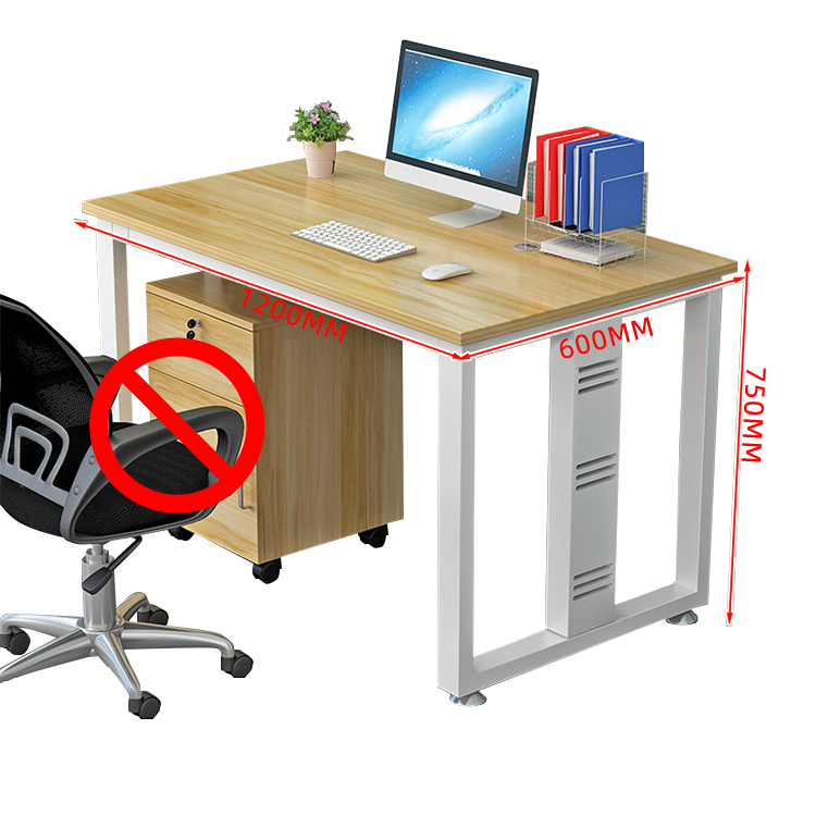 オフィスデスク デスク ワークデスク 自由組み合わせデスク 配線穴付き 錠付き 快適なチェア 厚手の天板 炭素鋼フレーム アジャスター 優れた機能性 厚手 シンプル 快適 カスタマイズ可能 YGZ-N023