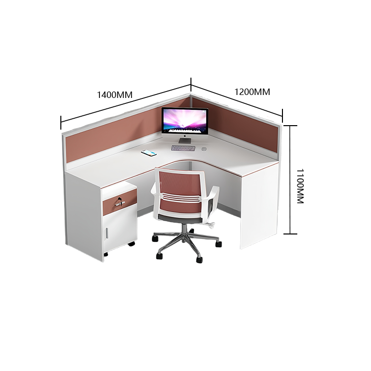 オフィスデスク L字型デスク 役員デスク 配線穴 トップパネル 鍵付き 大容量収納 機能性 シンプル モダン ホワイト YGZ-N063