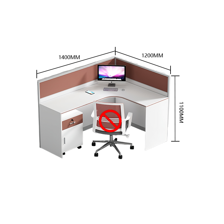 オフィスデスク L字型デスク 役員デスク 配線穴 トップパネル 鍵付き 大容量収納 機能性 シンプル モダン ホワイト YGZ-N063