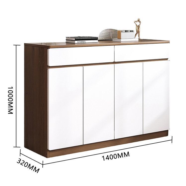 収納キャビネット 下駄箱 壁面収納 キャビネット 玄関用 リビング用 分類収納 扉付き収納 ナチュラル JYCWG-N008