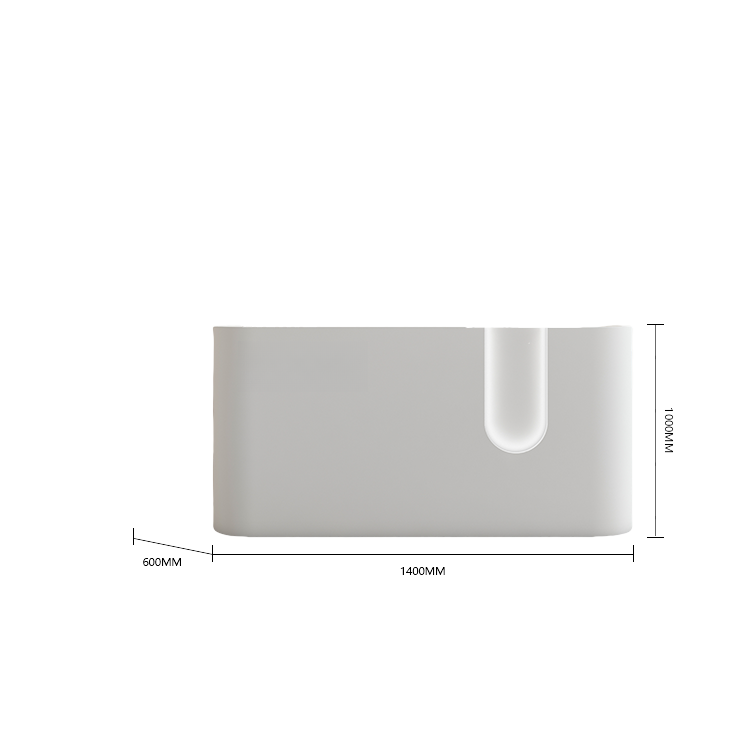 受付カウンター レジカウンター 店舗用 サロン LEDライト 大容量収納 ベージュ カスタマイズ可能 JDQT-BODS-N019