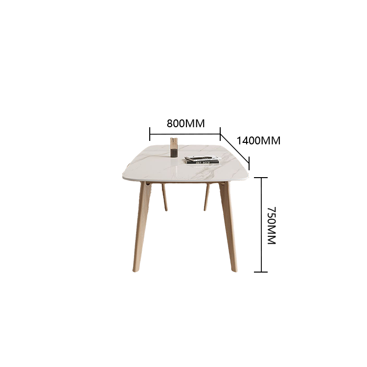 ダイニングテーブル リビングテーブル 長方形 食卓 食事用 北欧風 マーブル柄 シンプル おしゃれ カスタマイズ可能 CZ-N012