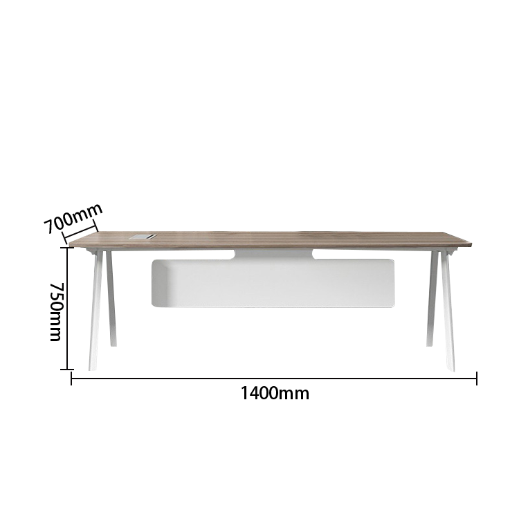 デスク オフィスデスク エグゼクティブデスク 事務机 キャビネット ダイヤル錠 幕板付き 配線ボックス カスタマイズ可能 LBZ-N001