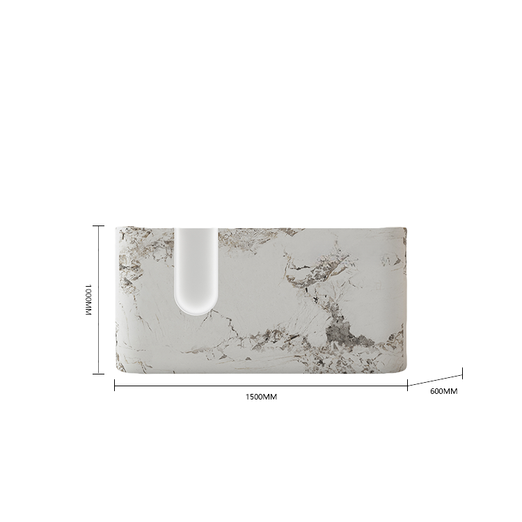 受付カウンター レジカウンター 店舗用 サロン LEDライト 大容量収納 ベージュ カスタマイズ可能 JDQT-BODS-N019