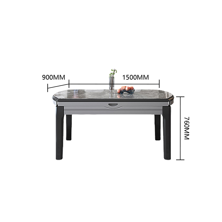 ダイニングテーブル リビングテーブル 食卓 テーブル キッチン 食事用 マーブル柄 伸長式 おしゃれ カスタマイズ可能 CZ-N014