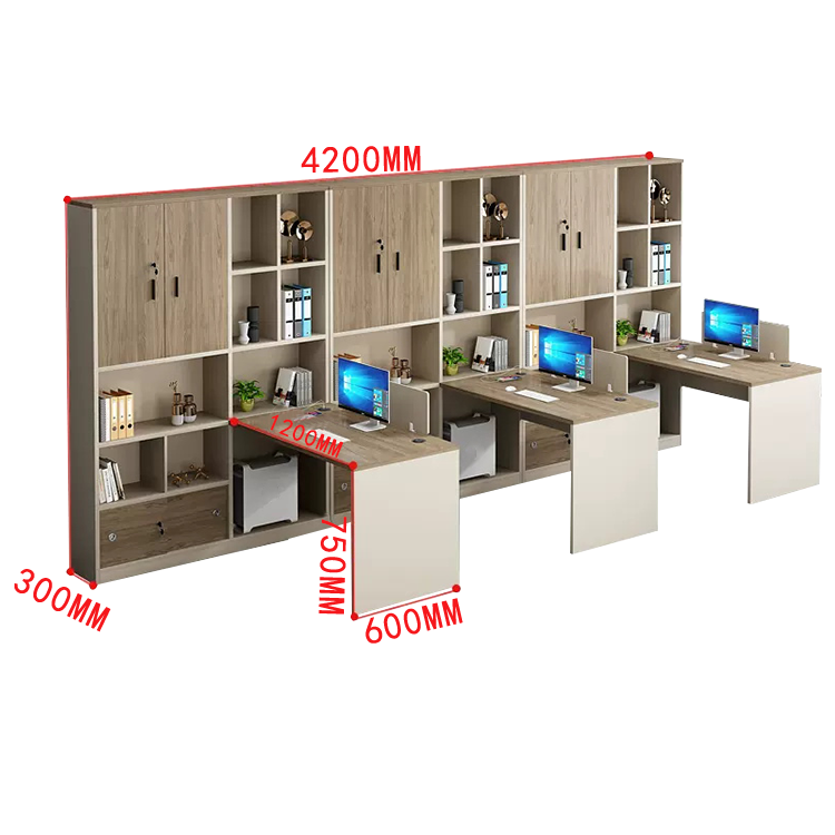 オフィスデスク 事務机 ワークデスク 役員デスク サイド収納棚 大容量収納 USBポート ウォールナット カスタマイズ可能 YGZ-N012