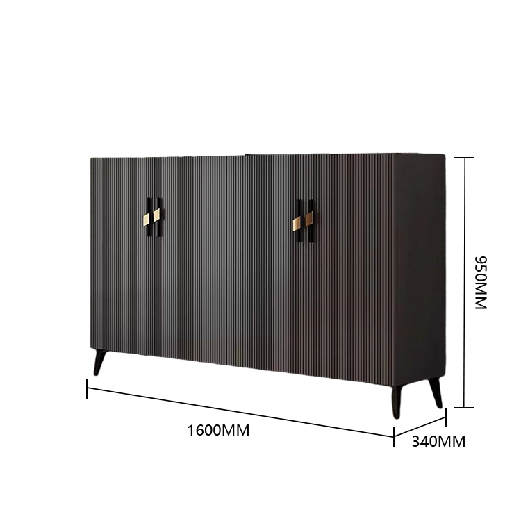 シューズボックス 靴棚 靴箱 下駄箱 玄関用 リビング用 室内 大容量 扉付き収納 上質 ダークグレー JYCWG-N013