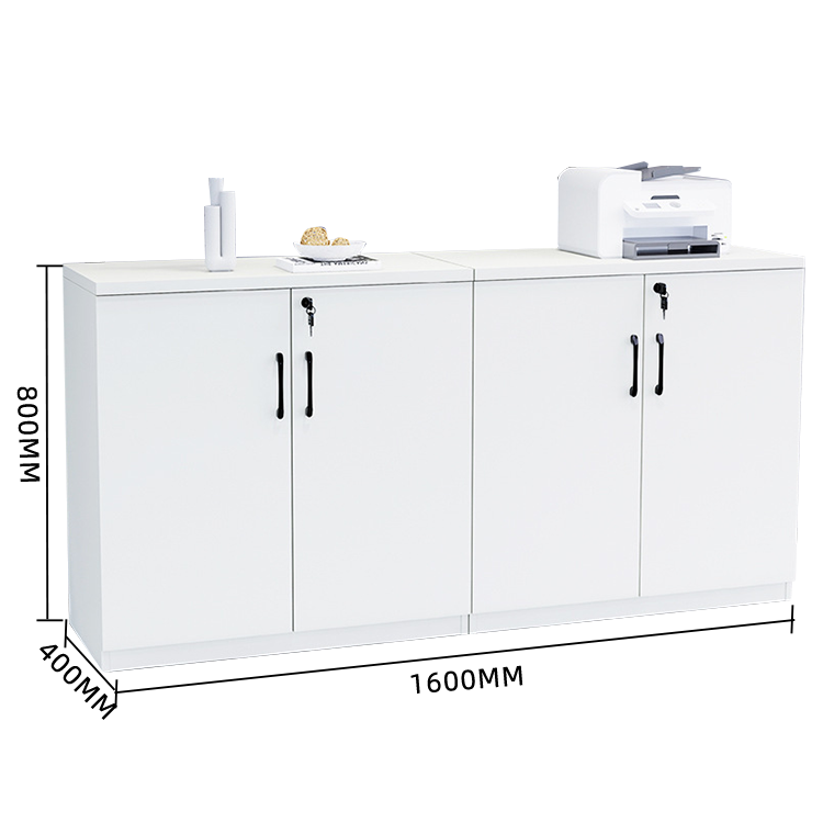 リビングキャビネット オフィスキャビネット 小物収納 扉付き収納 引き出し 大容量収納 ホワイト カスタマイズ可能 BGCWG-N016