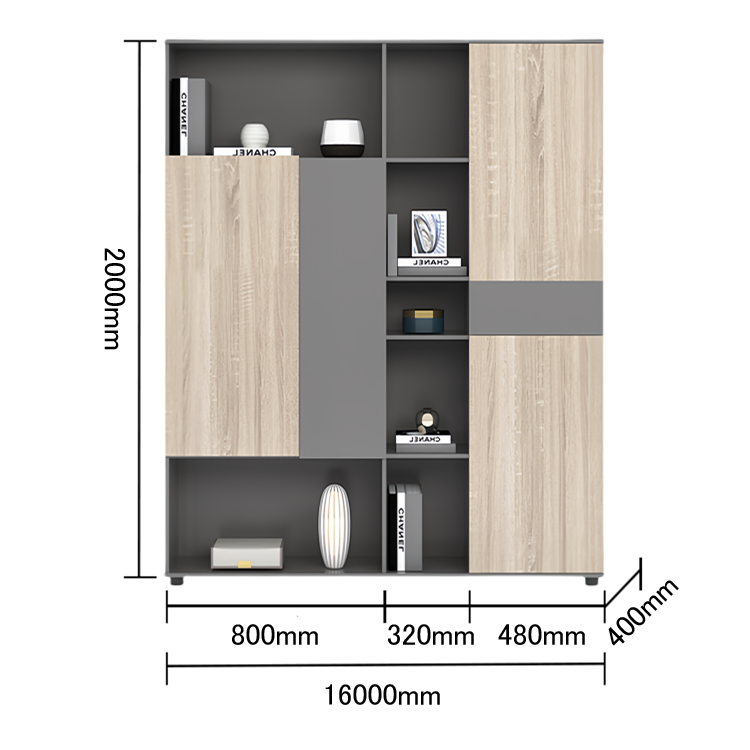 エグゼクティブデスク オフィスデスク 事務用 引き出し 配線ボックス 鍵付き シンプル ウォールナット カスタマイズ可能 LBZ-N032