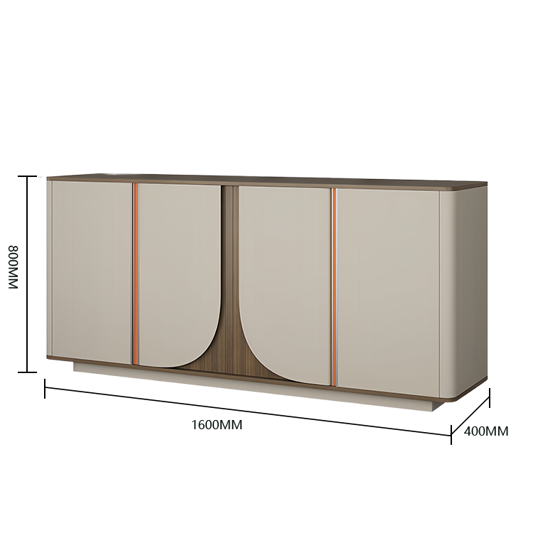 木製キャビネット オフィスキャビネット ディスプレイラック 収納ラック 多段式 ワードローブ 大容量収納 ベージュ BGCWG-N032