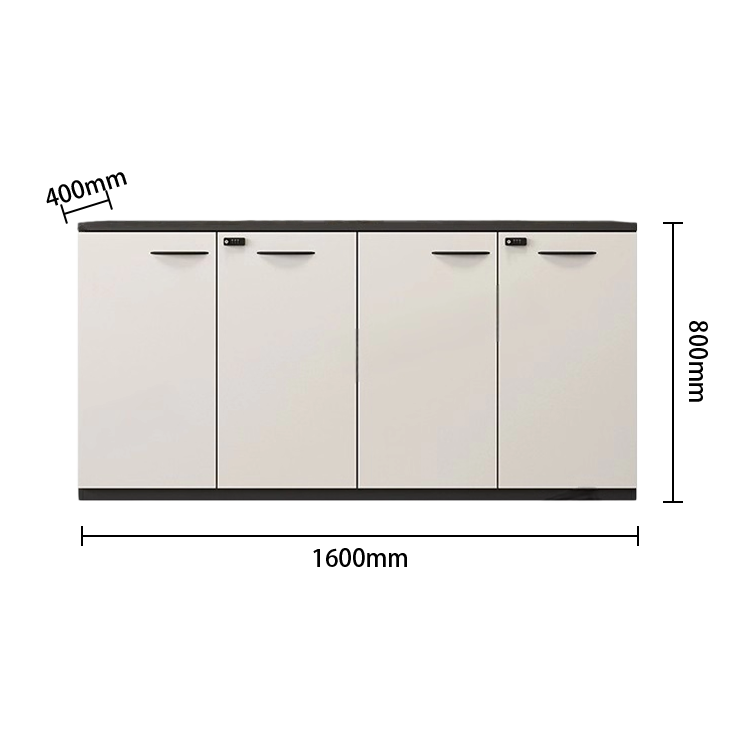 多目的な収納 ファイル収納 オフィスキャビネット オフィス用 大容量収納 ダイヤル錠 引き出し ホワイト タマイズ可能 BGCWG-N064